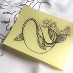 くじらステッカー