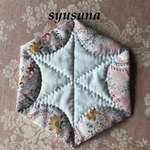 パッチワークコースター*送料無料