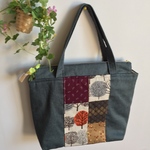 送料込ファスナー付き大きめトート