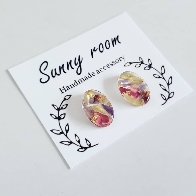 今だけ送料無料!!!❁botanical accessories❁本物のお花を