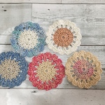 お花のコースター