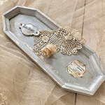 オクトゴナル マルチトレイ シャビーグレー