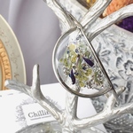 clear×half moon バングル