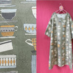 北欧ティーカップ ワンピース Khaki