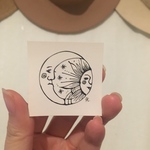 sun&moon ステッカー