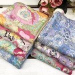 送料無料!オトナの花柄 ガーゼハンカチ