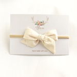 (13)ベビーヘアバンド **クリーム large