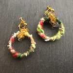 オーダー ito*イヤリング 「聖夜の光」