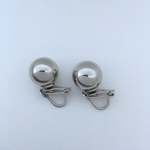 12mm 銅玉イヤリング ボールイヤリング