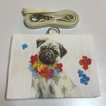 送料込み 受注作成 わんちゃんIDカードホルダー いぬ社員証 犬パスケース イヌネームホルダー