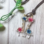 【送料無料】きりんのネックレス