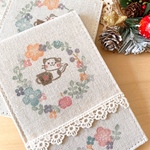 ねこの折りたたみミラー