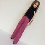 ジェニーサイズ ヨーク切り替えパンツ ピンク