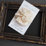 【特集掲載】アンティークレースとビジューのポニーフック❁