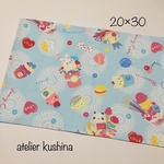 小さめナフキン20×30💕ファンシー柄🍬ランチョンマット幼稚園🍒