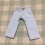 【オビツ11サイズ】デニム風パンツ