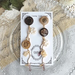 ❦︎ Lierre brown❦︎ ピアス/イヤリング