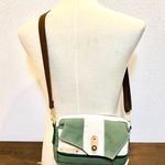 受注生産 ミニショルダーバッグ グレイッシュグリーン