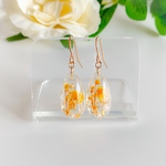 ✿かすみ草ドライフラワーピアス