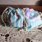 マスクを入れる為の小さな袋*2枚セット