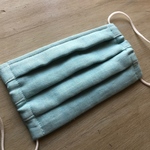 オーダーのお客様専用ページ☺︎お鼻もお口もすっぽり♫ オーガニックガーゼ プリーツマスク ターコイズ