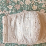 レースで可愛いお口元にナチュラルさん好きな立体型マスク\❤︎/