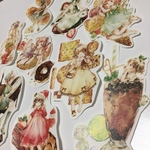 シールフレーク【デザートざんまい】9枚