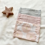 子ども〜大人用マスクキット 選べるカラー無地マスク 大きめマスク3枚分