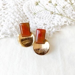 sale□色のカケラ*2way樹脂ピアス-2