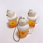 ビールねっこねこストラップ