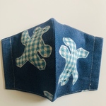 ハンドメイド インナーマスク 綿100% 立体マスク Wガーゼ 大人用 柄D レディース メンズ