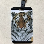 精悍なトラのトラベルタグ 旅行のお供に!!