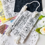 アイディア作品 マスククリップ ホワイトカラー ふわふわゴム紐使用