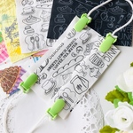 再販 アイディア作品 マスククリップ グリーン ふわふわゴム紐使用