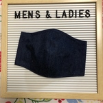 布マスク 立体 手作り デニム