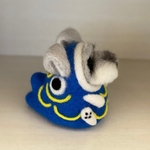 屋根より高い⁈🎏『シュナのぼり(青)』羊毛フェルト