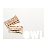 ダブルガーゼ 立体マスク-32 ふくろう