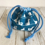 ミニ巾着 あひる