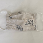 布マスク/フィルターポケット付き 花柄④ 大人用