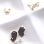 べっ甲♡クールビジューピアスorイヤリング