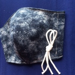 新バージョン ポケット付きワイヤー入り マスク デニム