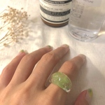 クリアリング(ミントグリーン🌿🥝✨)