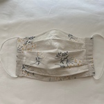 布マスク/フィルターポケット付き 花柄② 大人用