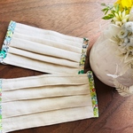 布屋さんの作るマスク マスク 布マスク かわいいマスク オシャレマスク ナチュラルマスク 花柄 リバティ風 洗えるマスク ファッションマスク マスクアクセサリー 夏 夏用 ワイヤー入り 夏用マスク