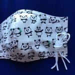 再販 夏用マスク パンダ パンダマスク 立体マスク
