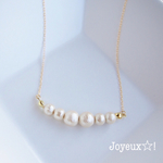 【再販29】コットンパールネックレス(キスカ)(小)