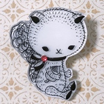 キュートなリスのブローチ☆