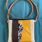ハンドメイド 手刺繍 ボストンテリア サコッシュ ポシェット
