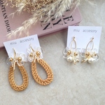 クリアフラワー×ラタン、フープ