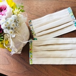 布屋さんの作るマスク マスク 布マスク かわいいマスク オシャレマスク ナチュラルマスク 花柄 リバティ風 洗えるマスク ファッションマスク マスクコーデ 夏 夏用 ワイヤー入り 夏マスク